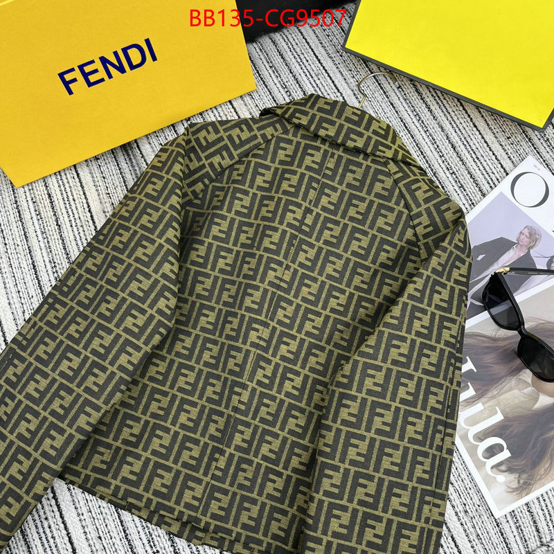 Clothing-Fendi how to find designer replica ID: CG9507 $: 135USD