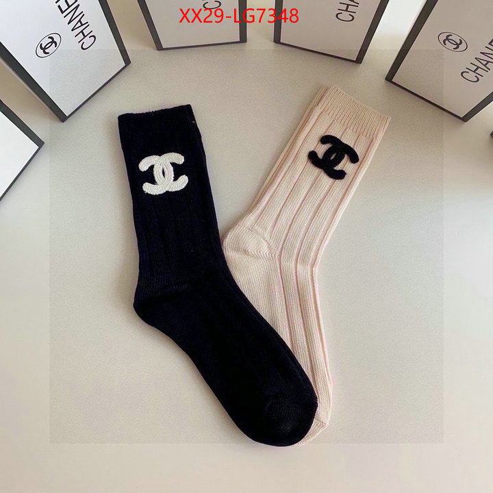 Sock-Chanel good ID: LG7348 $: 29USD