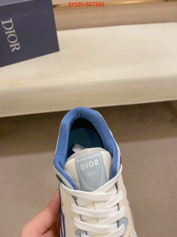 Men shoes-Dior fake cheap best online ID: SG7243 $: 105USD