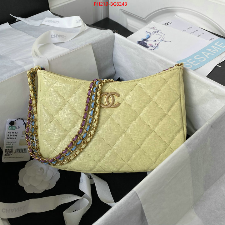 Chanel Bags(TOP)-Diagonal- high-end designer ID: BG8243 $: 219USD