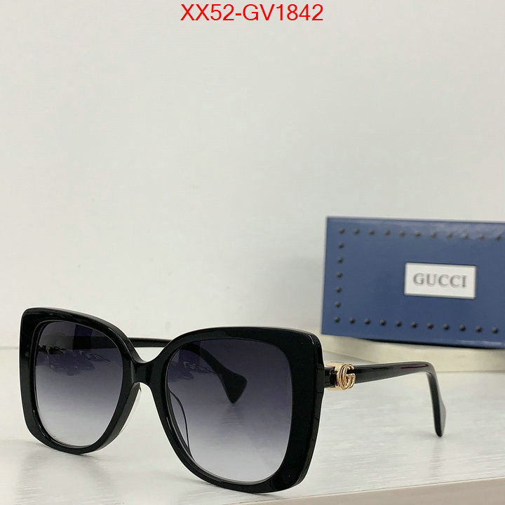 Glasses-Gucci buy luxury 2023 ID: GV1842 $: 52USD