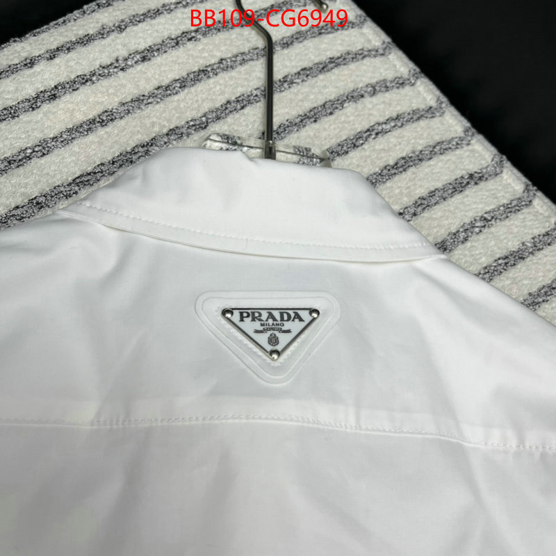 Clothing-Prada best replica quality ID: CG6949 $: 109USD