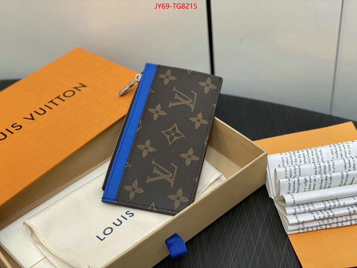 LV Bags(TOP)-Wallet wholesale replica ID: TG8215 $: 69USD