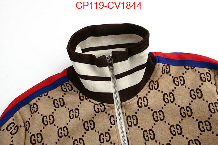 Clothing-Gucci best quality replica ID: CV1844 $: 119USD