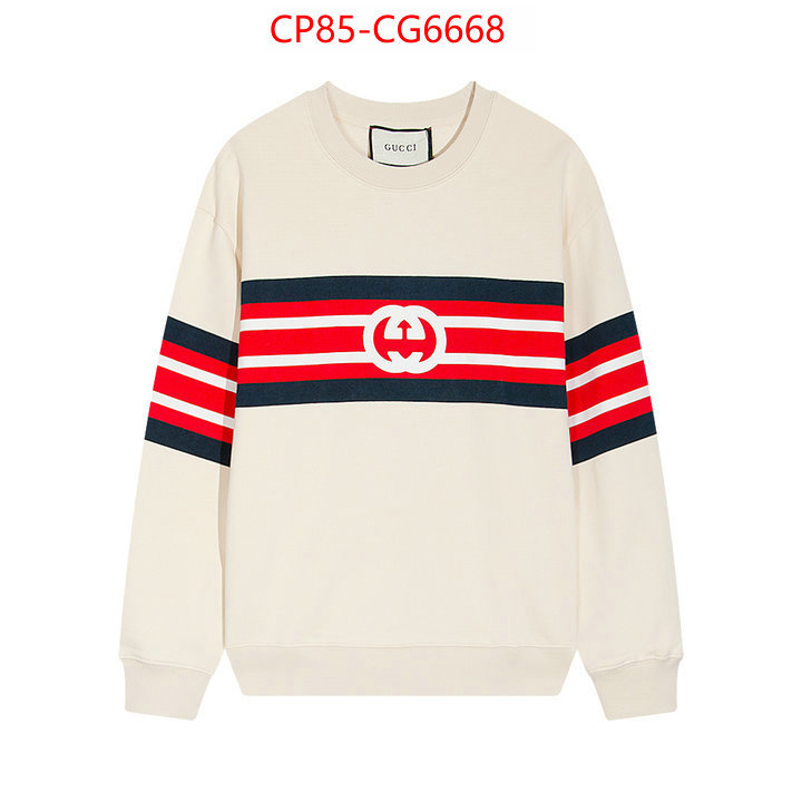 Clothing-Gucci luxury fashion replica designers ID: CG6668 $: 85USD