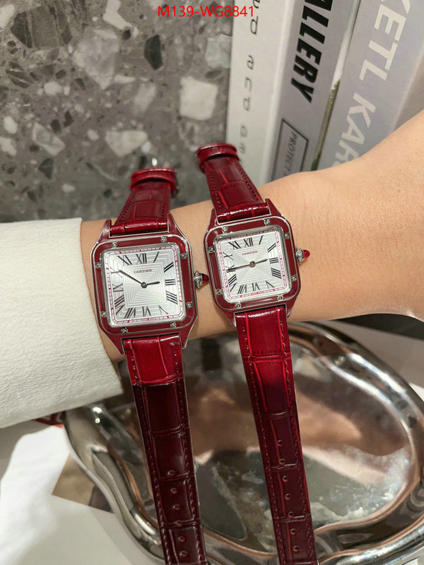 Watch(4A)-Cartier designer fake ID: WG8841 $: 139USD