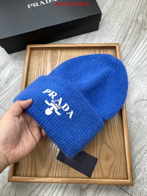 Cap (Hat)-Prada where to buy the best replica ID: HG7676 $: 29USD