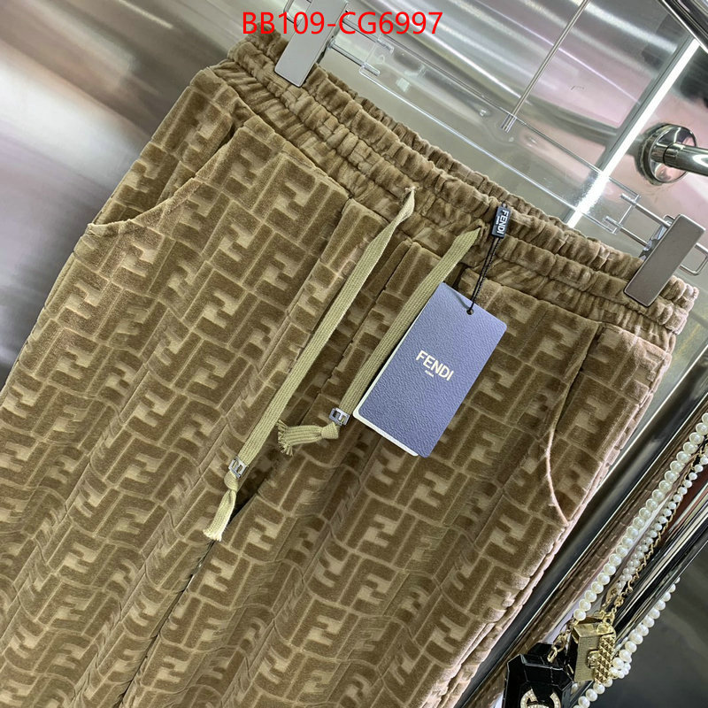 Clothing-Fendi wholesale replica shop ID: CG6997 $: 109USD