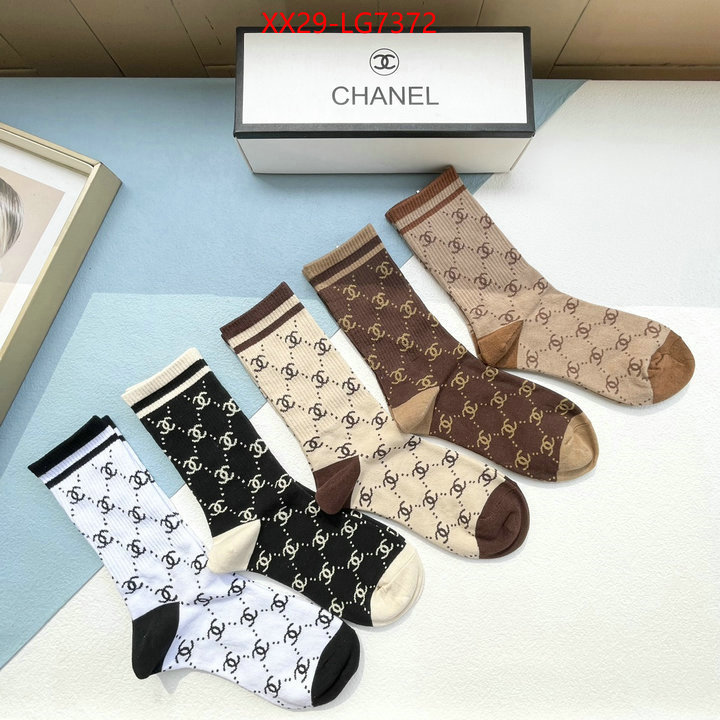 Sock-Chanel designer fashion replica ID: LG7372 $: 29USD