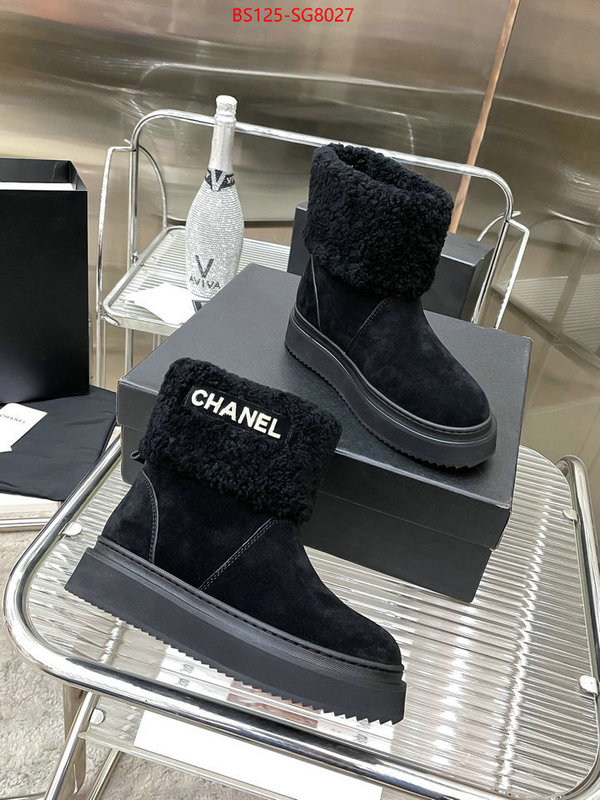 Women Shoes-Chanel what's the best to buy replica ID: SG8027 $: 125USD