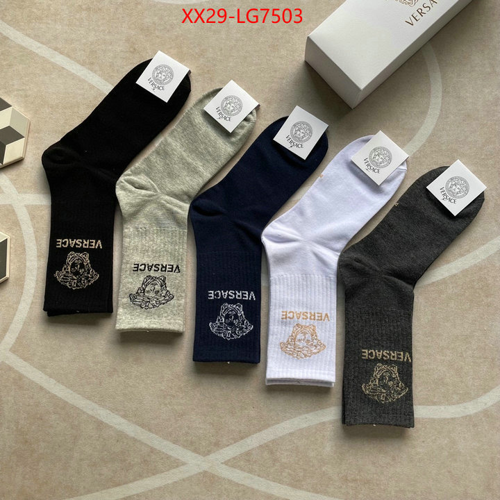 Sock-Versace from china 2023 ID: LG7503 $: 29USD