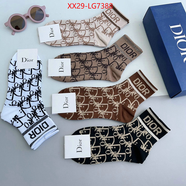 Sock-Dior best luxury replica ID: LG7388 $: 29USD