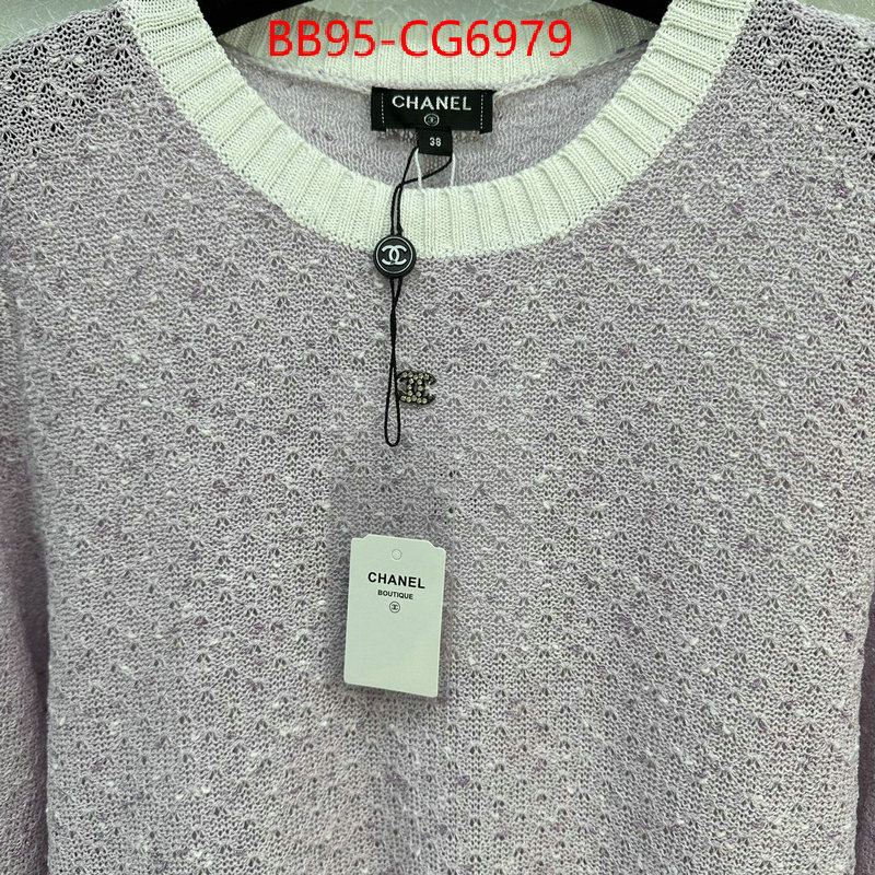 Clothing-Chanel perfect quality ID: CG6979 $: 95USD