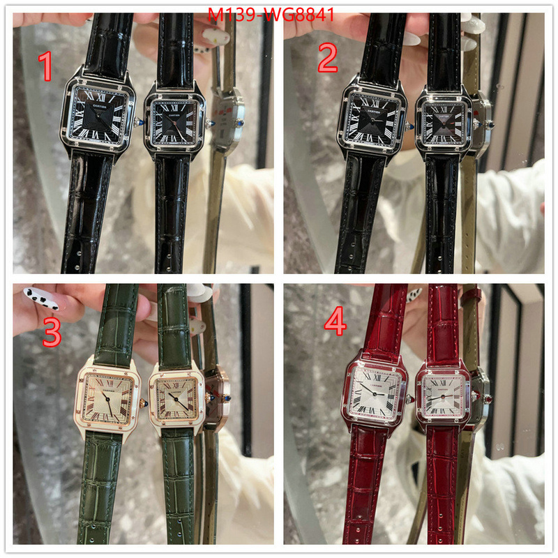 Watch(4A)-Cartier designer fake ID: WG8841 $: 139USD