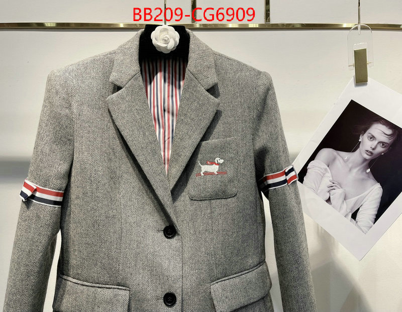 Clothing-Thom Browne customize best quality replica ID: CG6909 $: 209USD