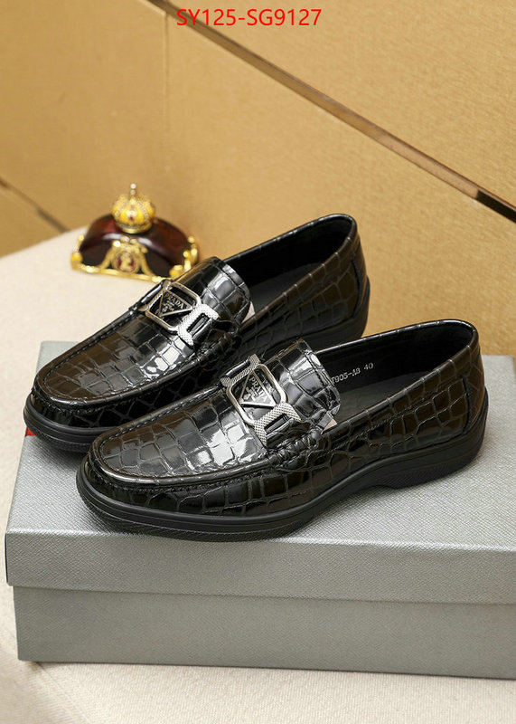 Men shoes-Prada designer replica ID: SG9127 $: 125USD