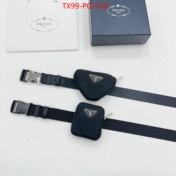Belts-Prada best replica new style ID: PG7530 $: 99USD