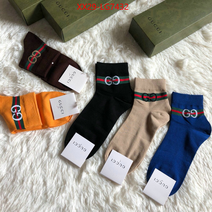 Sock-Gucci online from china ID: LG7432 $: 29USD