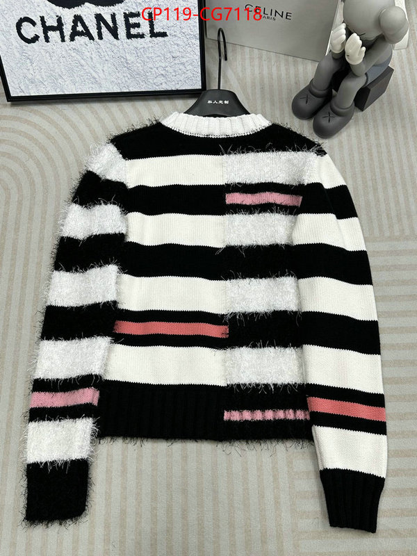 Clothing-Chanel best replica quality ID: CG7118 $: 119USD