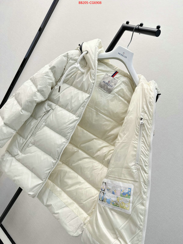 Down jacket Women-Moncler customize best quality replica ID: CG6908 $: 205USD