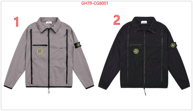 Clothing-Stone Island high quality replica ID: CG8001 $: 79USD