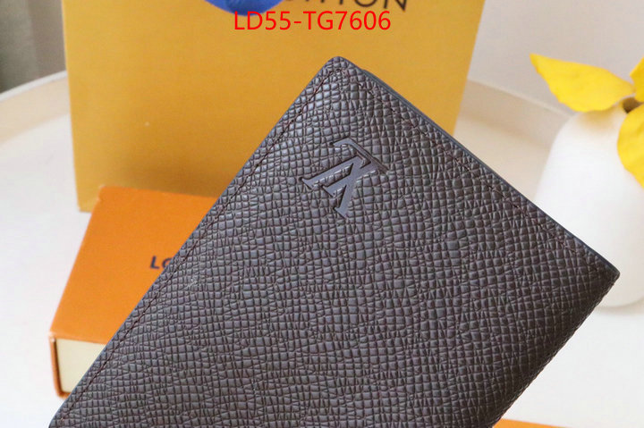 LV Bags(TOP)-Wallet high quality replica ID: TG7606 $: 55USD,