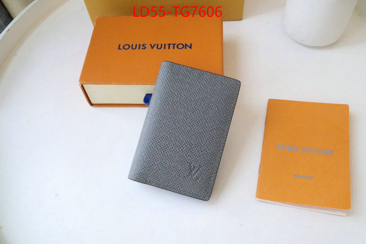 LV Bags(TOP)-Wallet high quality replica ID: TG7606 $: 55USD,