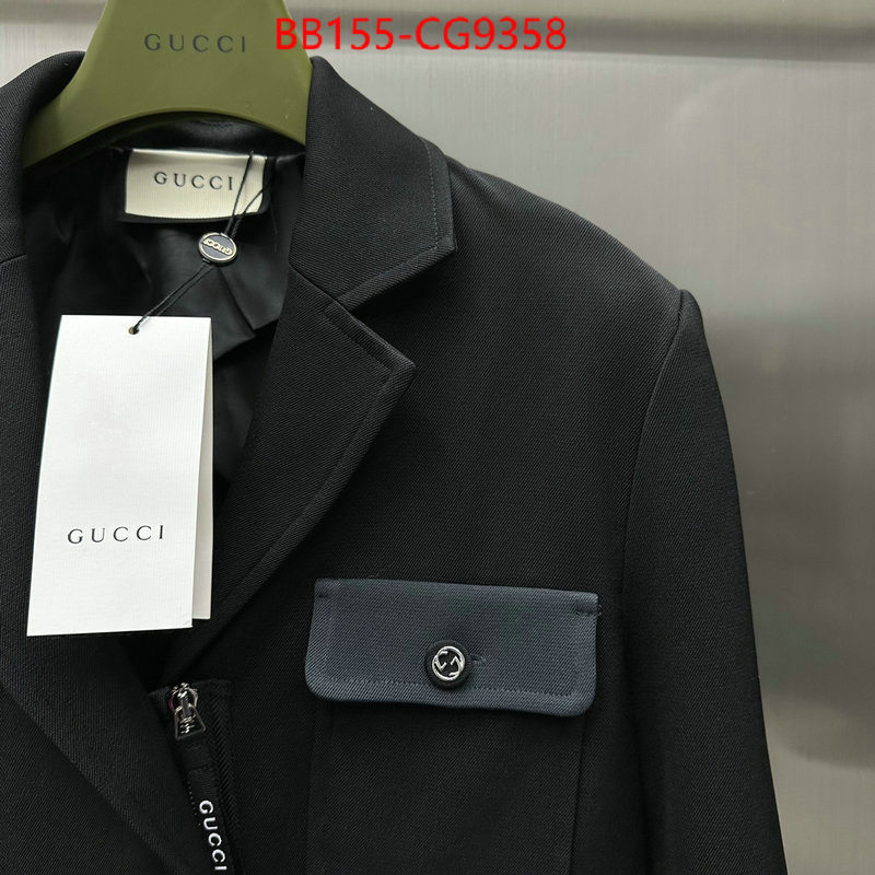 Clothing-Gucci 2023 luxury replicas ID: CG9358 $: 155USD