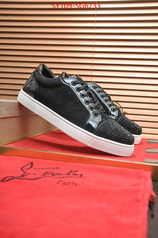 Men Shoes-Christian Louboutin aaaaa replica designer ID: SG6733 $: 109USD