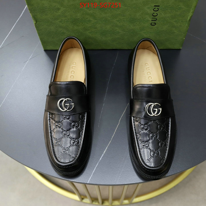 Men Shoes-Gucci copy aaaaa ID: SG7251 $: 119USD