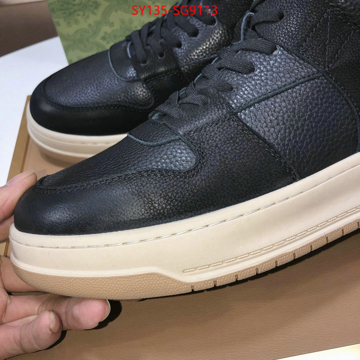 Men Shoes-Gucci designer wholesale replica ID: SG9113 $: 135USD