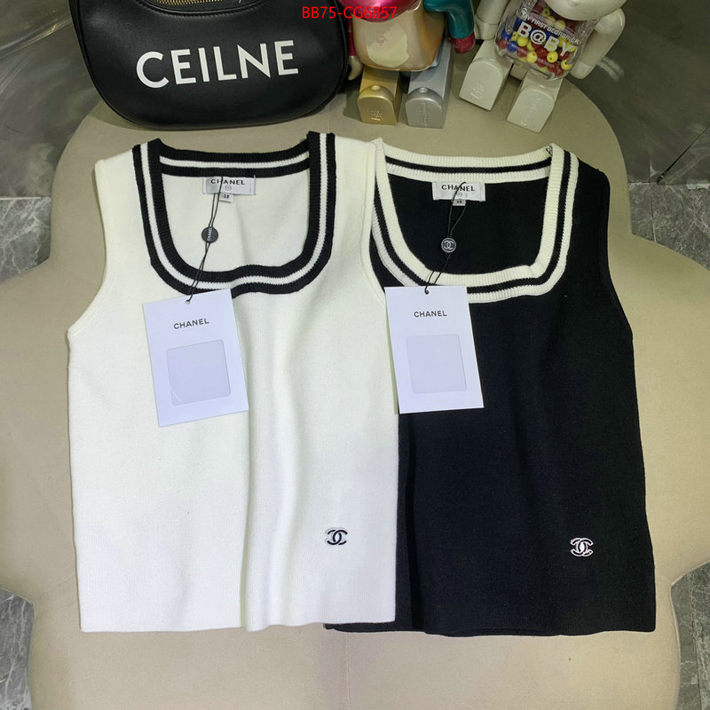 Clothing-Chanel 1:1 ID: CG6857 $: 75USD