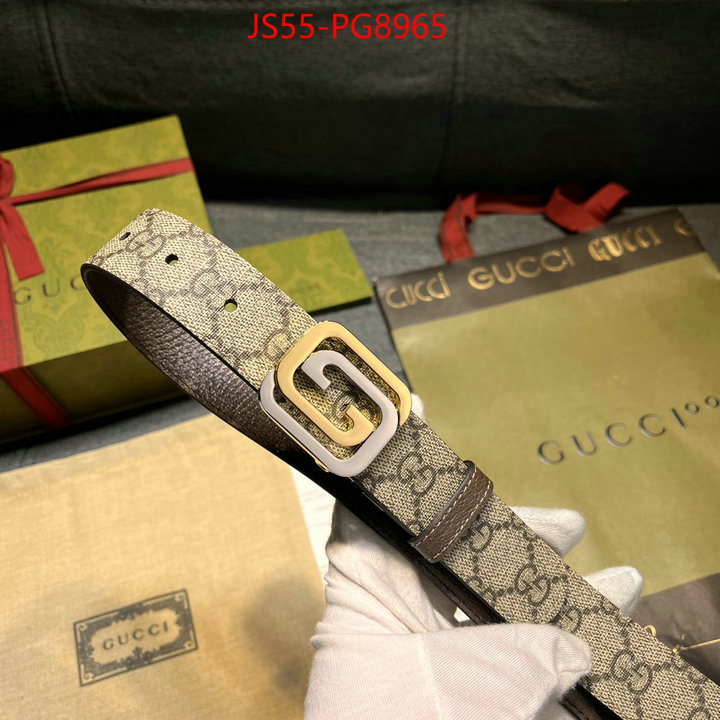 Belts-Gucci counter quality ID: PG8965 $: 55USD