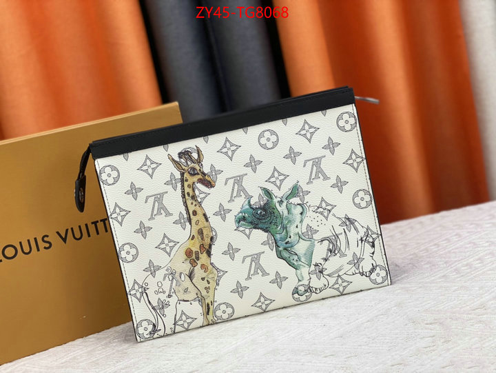 LV Bags(4A)-Wallet high quality happy copy ID: TG8068 $: 45USD