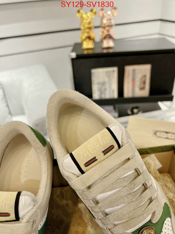 Men Shoes-Gucci high quality replica ID: SV1830 $: 129USD