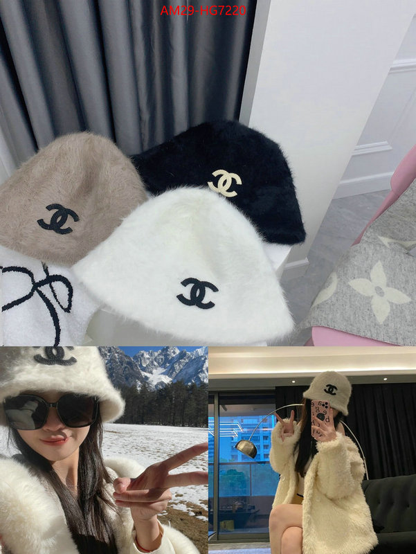 Cap (Hat)-Chanel perfect replica ID: HG7220 $: 29USD