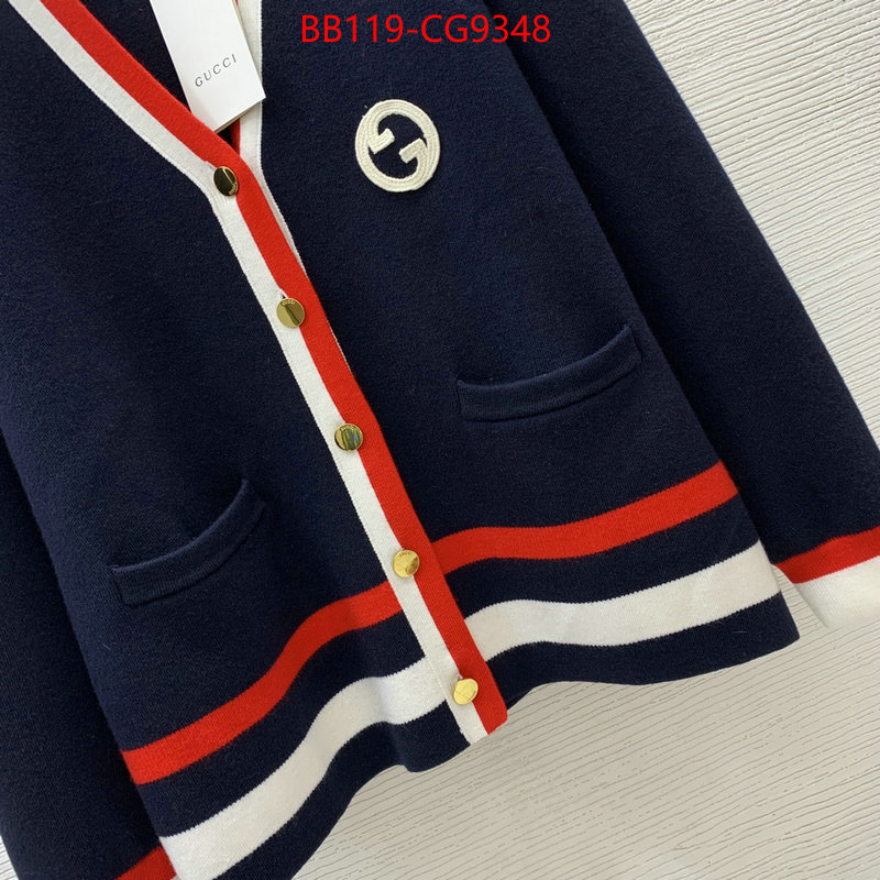 Clothing-Gucci luxury fashion replica designers ID: CG9348 $: 119USD