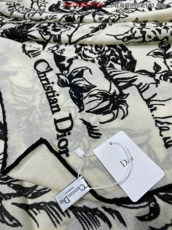 Scarf-Dior high quality aaaaa replica ID: MG7724 $: 75USD