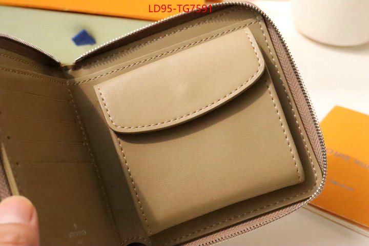 LV Bags(TOP)-Wallet where can i find ID: TG7591 $: 95USD,