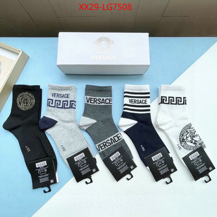 Sock-Versace best fake ID: LG7508 $: 29USD