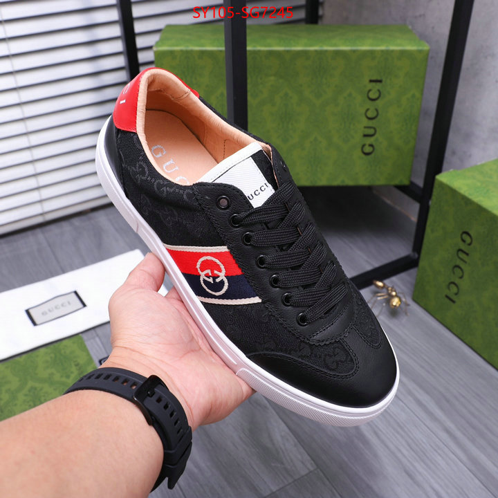 Men Shoes-Gucci best replica 1:1 ID: SG7245 $: 105USD