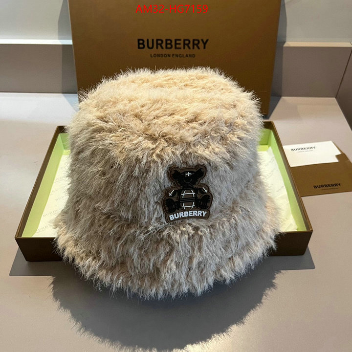 Cap(Hat)-Burberry 1:1 replica wholesale ID: HG7159 $: 32USD