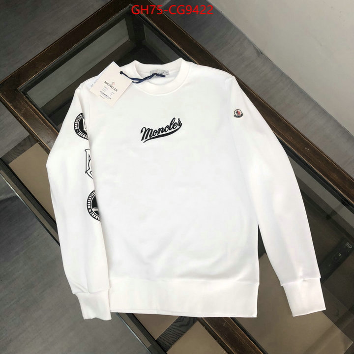 Clothing-Moncler buy high quality cheap hot replica ID: CG9422 $: 75USD