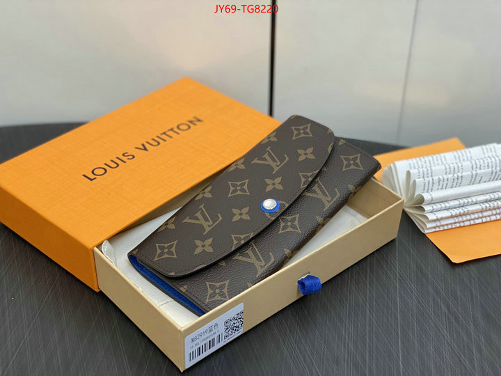 LV Bags(TOP)-Wallet online from china designer ID: TG8220 $: 69USD