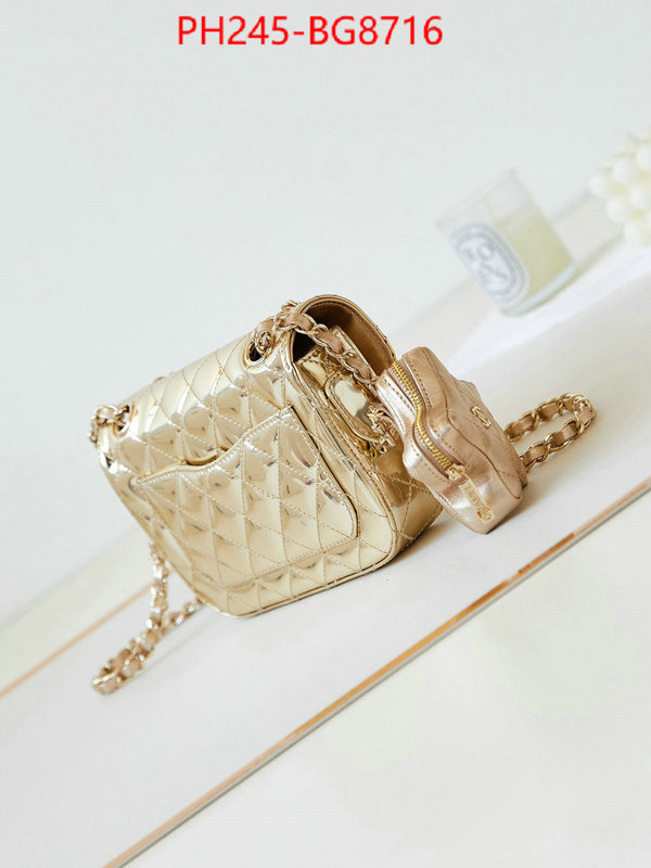 Chanel Bags(TOP)-Diagonal- buy the best replica ID: BG8716 $: 245USD,