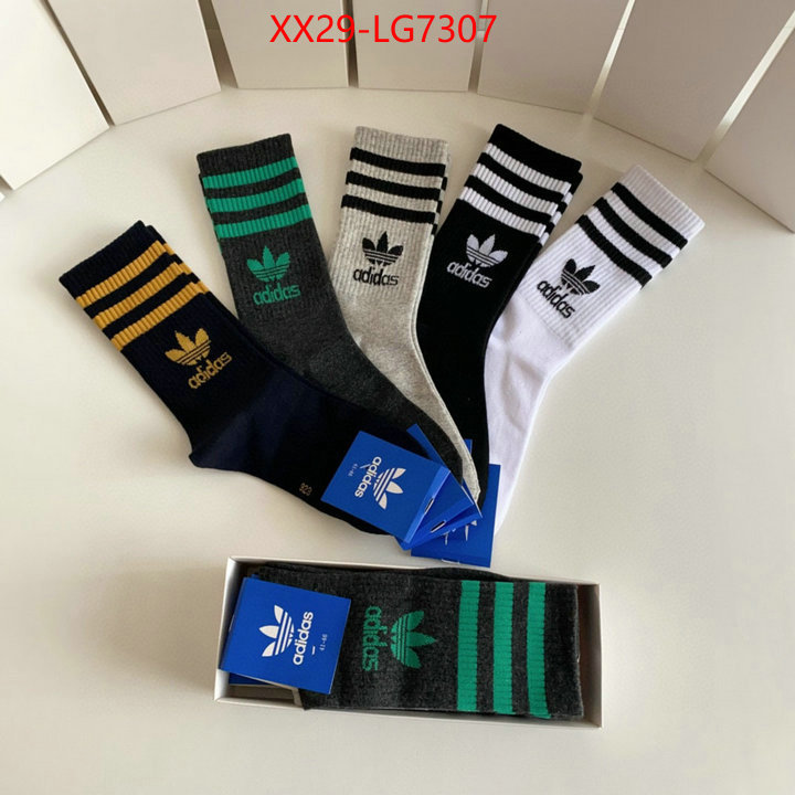 Sock-Adidas outlet sale store ID: LG7307 $: 29USD