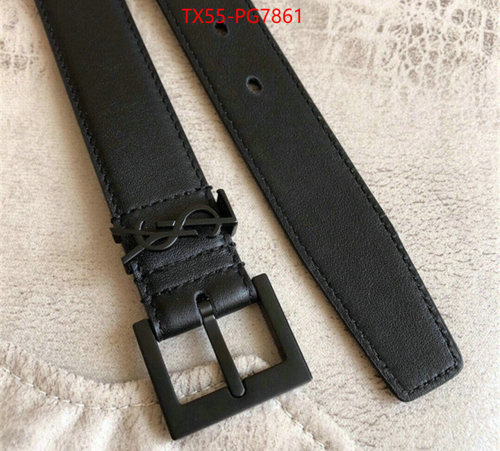 Belts-YSL buy high quality cheap hot replica ID: PG7861 $: 55USD