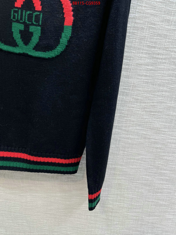 Clothing-Gucci where to buy fakes ID: CG9359 $: 115USD