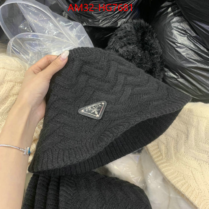 Cap (Hat)-Prada buy cheap ID: HG7681 $: 32USD