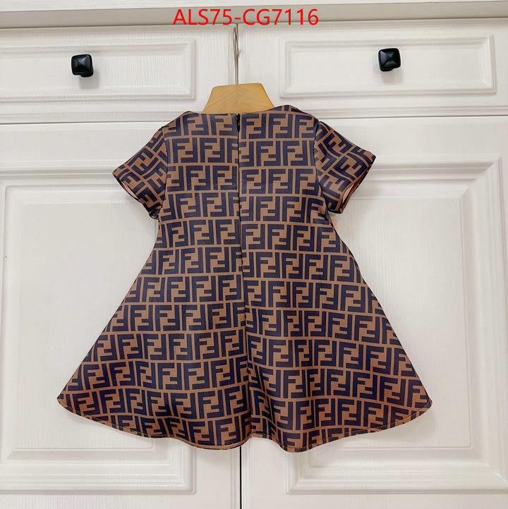 Kids clothing-Fendi best knockoff ID: CG7116 $: 75USD